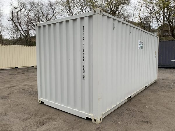 20′ x 8′ x 8.5′ Tall– New Shipping/Storage Container – Wind and Watertight – Gray