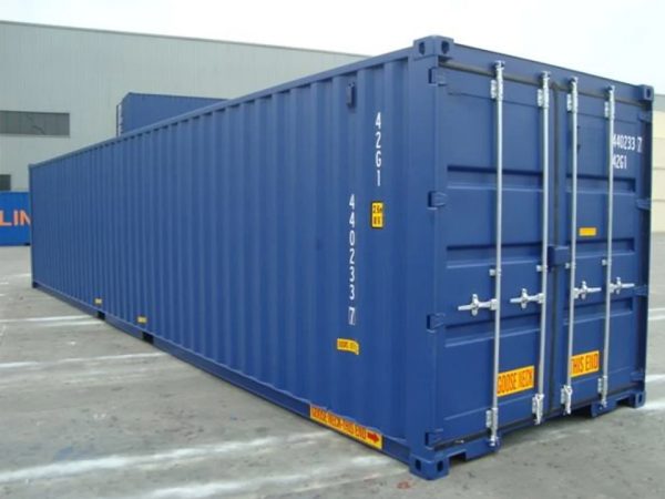 40ft High Cube (9′ 6″ high) Double Door Container (DD)