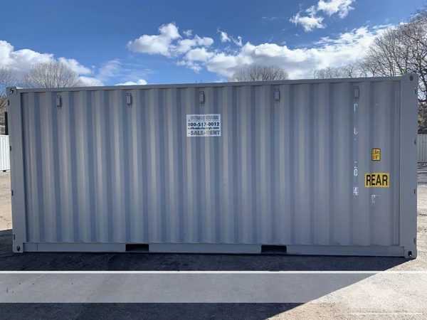 20′ x 8′ x 8.5′ Tall – New Double Door Shipping/Storage Container – Gray - Image 2
