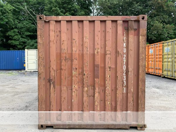 20′ x 8′ x 8.5′ Tall –Used Shipping / Storage Container-Wind and Watertight – BRICK - Image 2