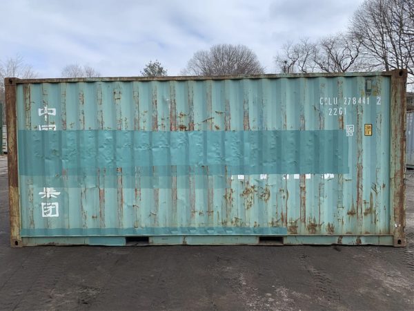 20′ x 8′ x 8.5′ Tall– AS IS Door Seals Show Light Used Shipping / Storage Container – Green - Image 2