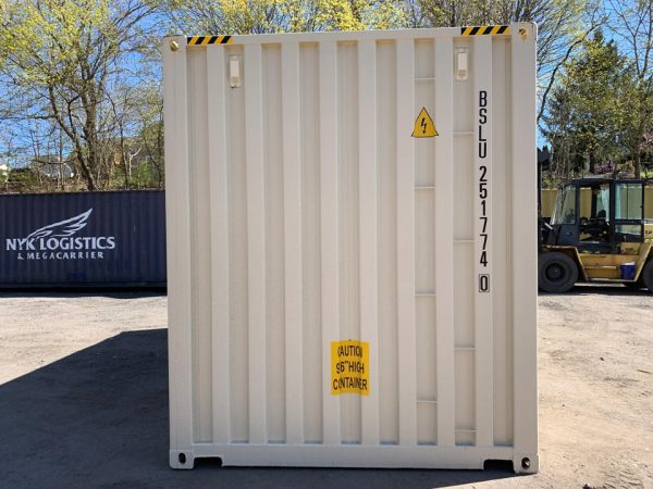 20′ x 8′ x 9.5′ Tall– New High Cube Shipping/Storage Container – Wind and Watertight – Beige - Image 2