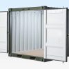 8ft One Trip Shipping Container Green (RAL 6007) - Image 5