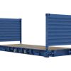 20Ft X 8Ft Used Flat Rack Shipping Containers - Image 3