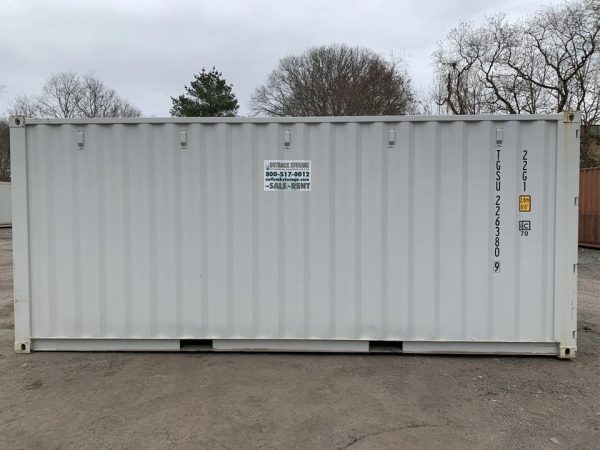 20′ x 8′ x 8.5′ Tall– New Shipping/Storage Container – Wind and Watertight – Gray - Image 3