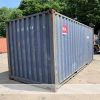 20′ x 8′ x 8.5′ Tall –Used Shipping / Storage Container-Wind and Watertight – Blue - Image 4