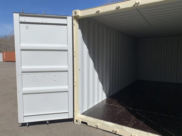 20′ x 8′ x 8.5′ Tall– New Shipping/Storage Container – Wind and Watertight – Beige - Image 4