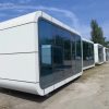 Good Price Luxury Glass Wall Aluminum Plate Intelligent Furniture Capsule House Modular Prefab House - Image 2