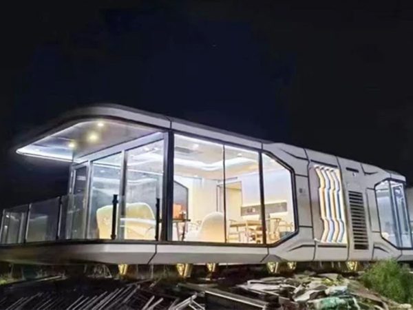 Modern Modular Prefab Homes Sleeping Container House Apple Cabins For Sale Office Pod(8500′ 3300 ‘3200mm) - Image 3