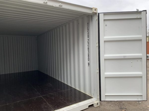 20′ x 8′ x 8.5′ Tall– New Shipping/Storage Container – Wind and Watertight – Gray - Image 4