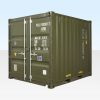 10ft x 8ft Shipping Container (One Trip) Green (RAL 6007) - Image 4