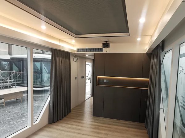 Modern Modular Prefab Homes Sleeping Container House Apple Cabins For Sale Office Pod(8500′ 3300 ‘3200mm) - Image 4