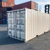 20ft Shipping Container (One Trip) White (RAL 9003) - Image 4