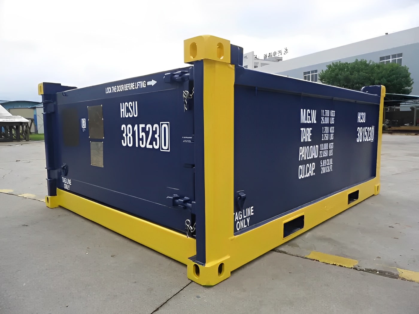 10ft DNV Half-Height Container