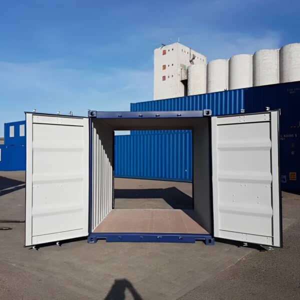 10ft Double Door Corten Steel Shipping Container – ISO & CSC Certified | Front & Rear Access - Image 2