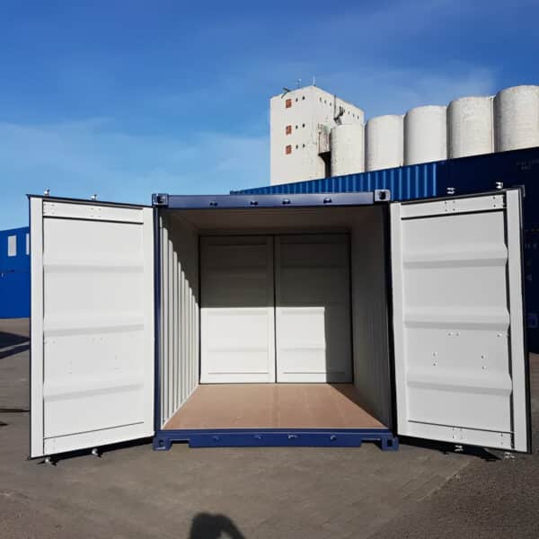 10ft Double Door Corten Steel Shipping Container – ISO & CSC Certified | Front & Rear Access - Image 3