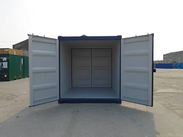 10ft Double Door Corten Steel Shipping Container – ISO & CSC Certified | Front & Rear Access - Image 4