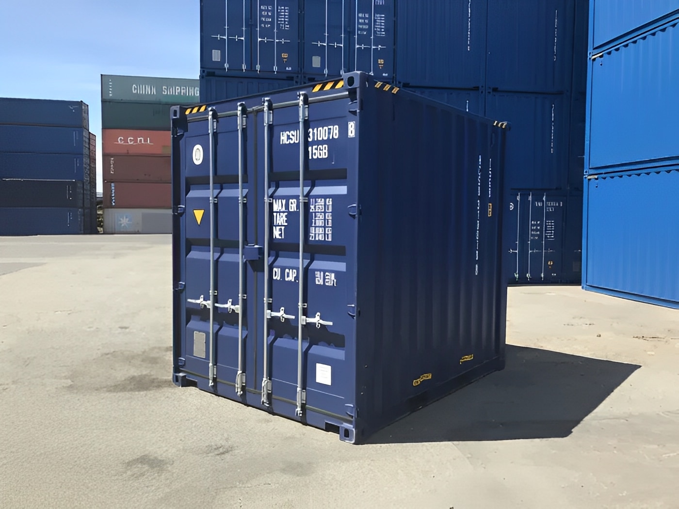 10ft high cube container