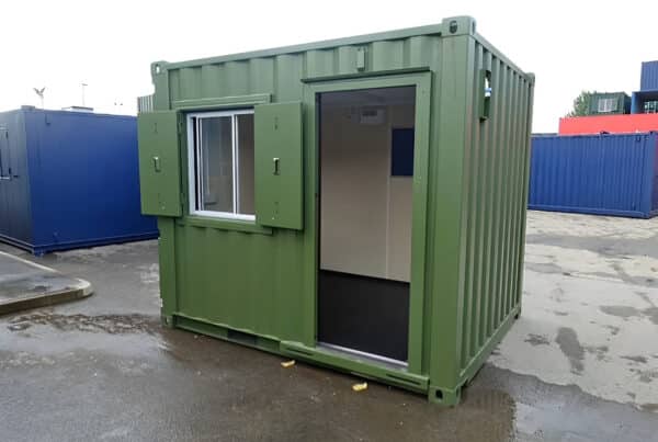 10ft x 8ft Custom Shipping Container Office – Durable Corten Steel, Portable & Weather-Resistant - Image 2