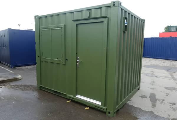 10ft x 8ft Custom Shipping Container Office – Durable Corten Steel, Portable & Weather-Resistant - Image 3