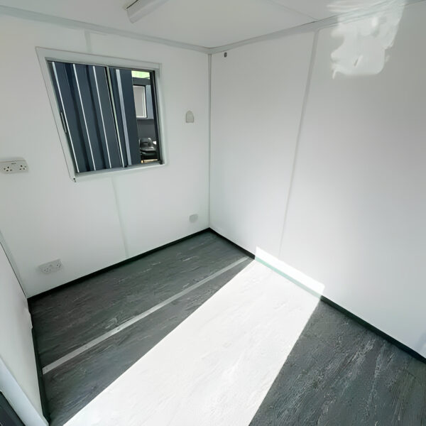 10ft x 8ft Portable Shipping Container Office – Anti-Vandal Steel Building - Image 5
