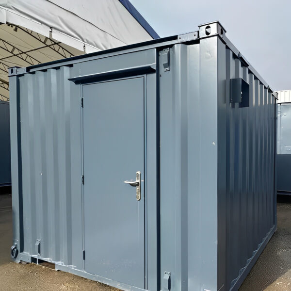 10ft x 8ft Portable Shipping Container Office – Anti-Vandal Steel Building - Image 3