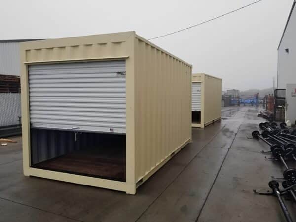 16ft Storage Container with Roll-Up Door – Weatherproof Steel - Image 3