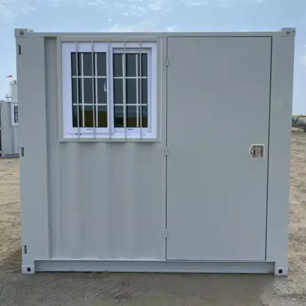 8ft cubic shipping container with door and window for storage