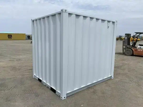 Durable steel 8ft container for mobile office and workshop use
