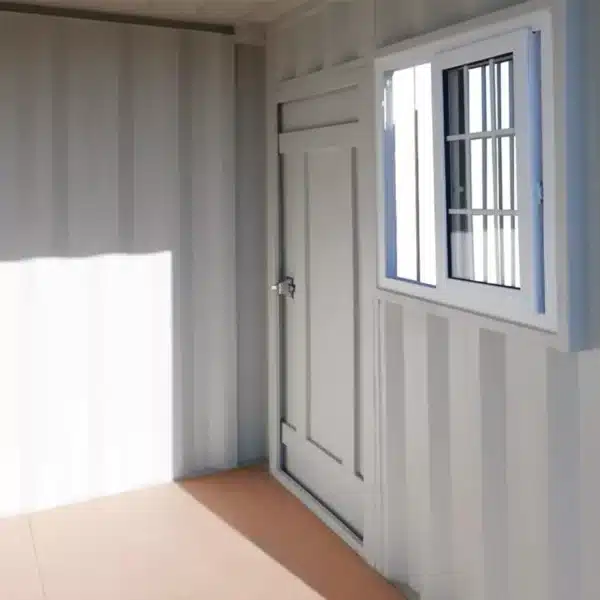 Heavy-duty steel shipping container for versatile applications