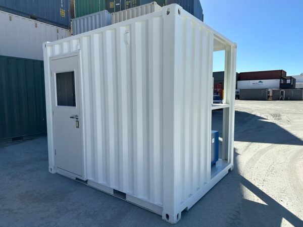 10ft Shipping Container with AC
